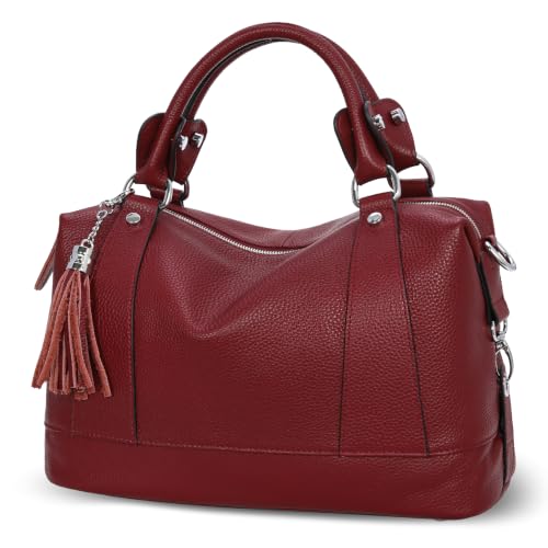 Soft Genuine Leather Purses Shoulder Handbag Designer Handbags for Woman Hobo Bag Cross Body Purse Women’s Satchel Bag Totes Bags in leather